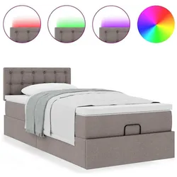 vidaXL, Bett, Ottoman-Bett (100 x 200 cm)