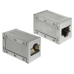 DELOCK 86140 - Netzwerk Adapter RJ45 Buchse/Buchse Cat.6