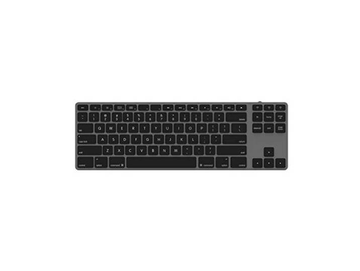 Matias Draadloos Aluminum Tenkeyless Keyboard - Space Grey - Mac