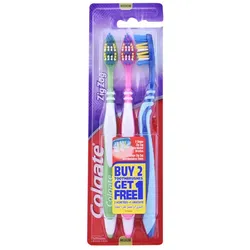 Colgate Zig Zag Medium Zahnbürste 3 Einheiten