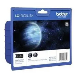 Brother LC-1280-XL (LC1280XLBKBP2) - Tintenpatrone, black (schwarz)
