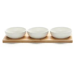 Dipschalenset Tapas Weiß, 4-teilig