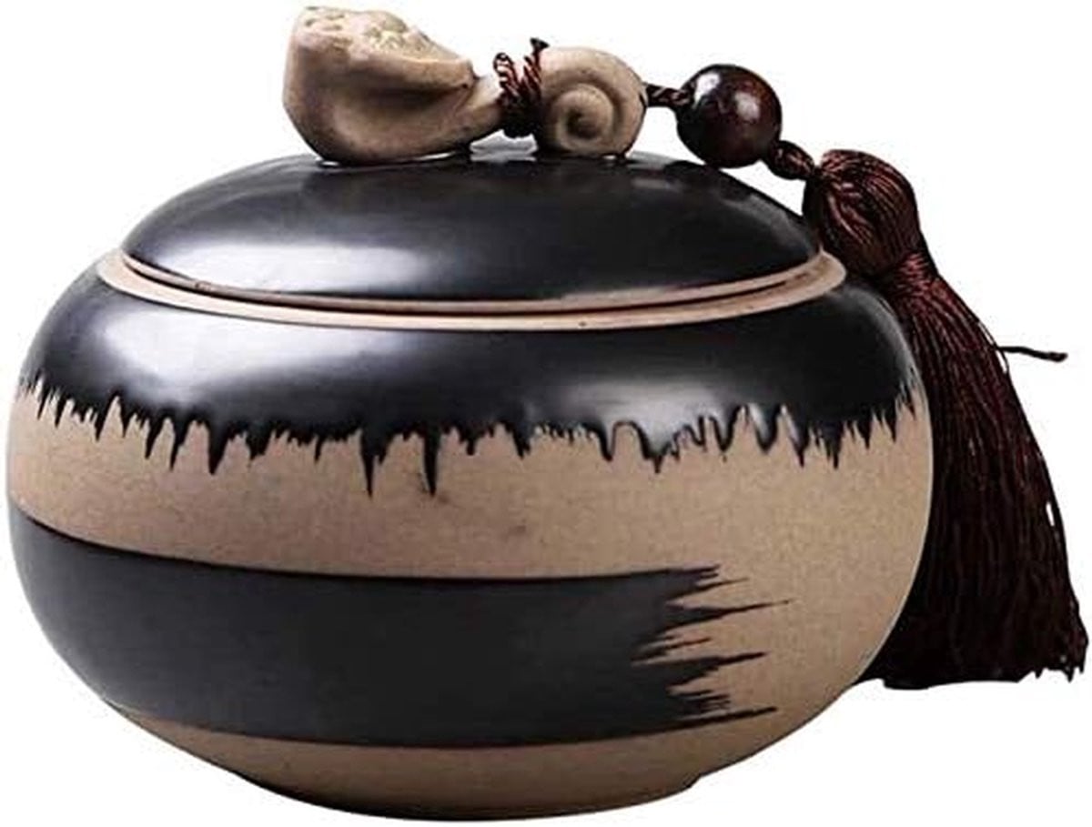 Decoratieve Keramische Urn voor volwassenen