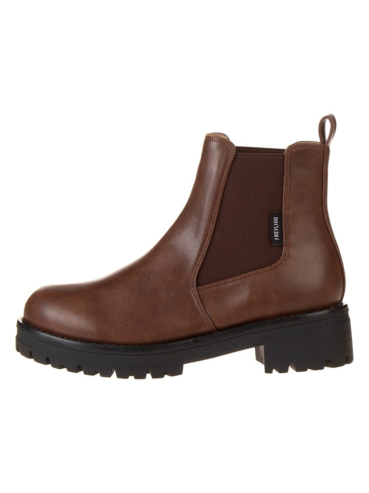 Freyling Chelsea-Boots in Braun - 40