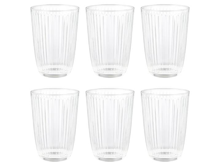 Trinkglas LINEE 6er-Set 9 x 12 x 9cm Durchsichtig/Durchsichtig