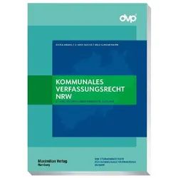Kommunales Verfassungsrecht NRW, Fachbücher von Anika Ehlers, Welf Sundermann, Stefan Glock