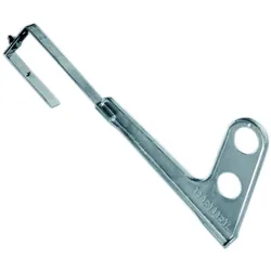 HEUEL Schneefangsystem SnapHolder - DoublePipe - kastanienbraun