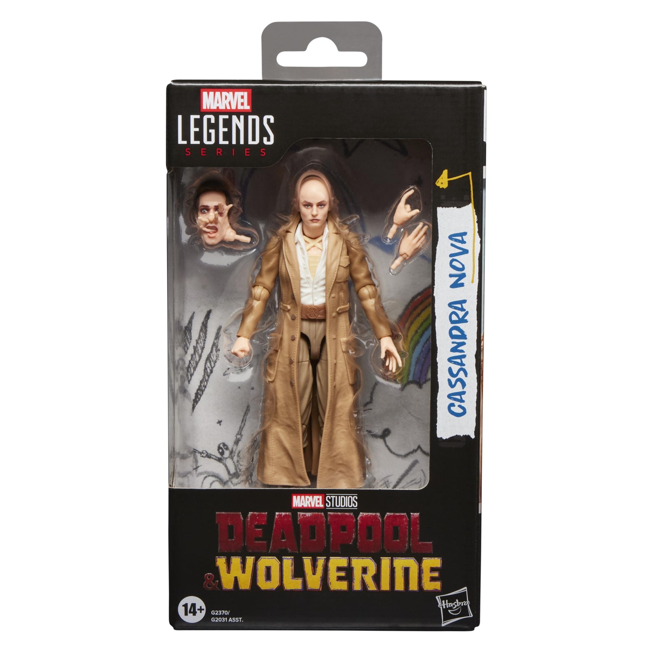 Hasbro Deadpool & Wolverine Marvel Legends figurine Cassandra Nova 15 cm (G23705L00)