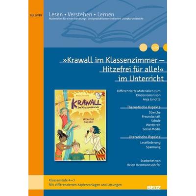 »Krawall im Klassenzimmer« im Unterricht, Geheftet von Helen Herrmannsdörfer, Beltz Verlagsgruppe GmbH & Co. KG, 978-3-407-82498-1
