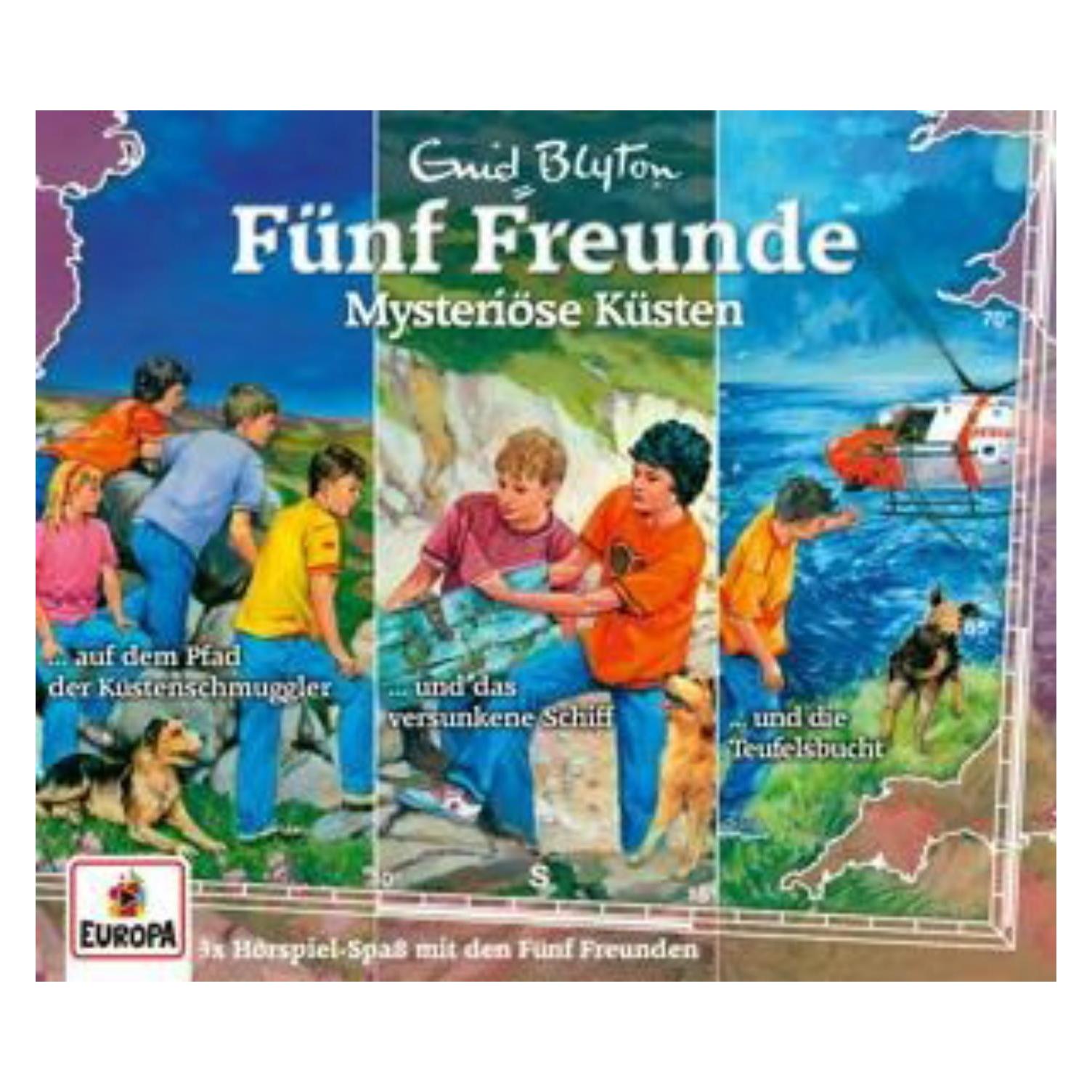 Europa Fünf Freunde - 34Box Mysteriöse Küsten (F110,119,127) (Deutsch) (75963262)
