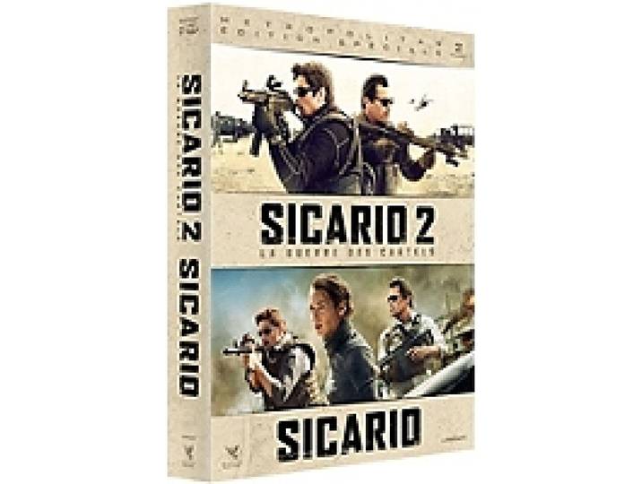 coffret sicario 2 films : sicario ; la guerre des cartels