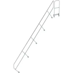 Munk Zweiter Handlauf für Treppe mit Plattform 45° - 600517