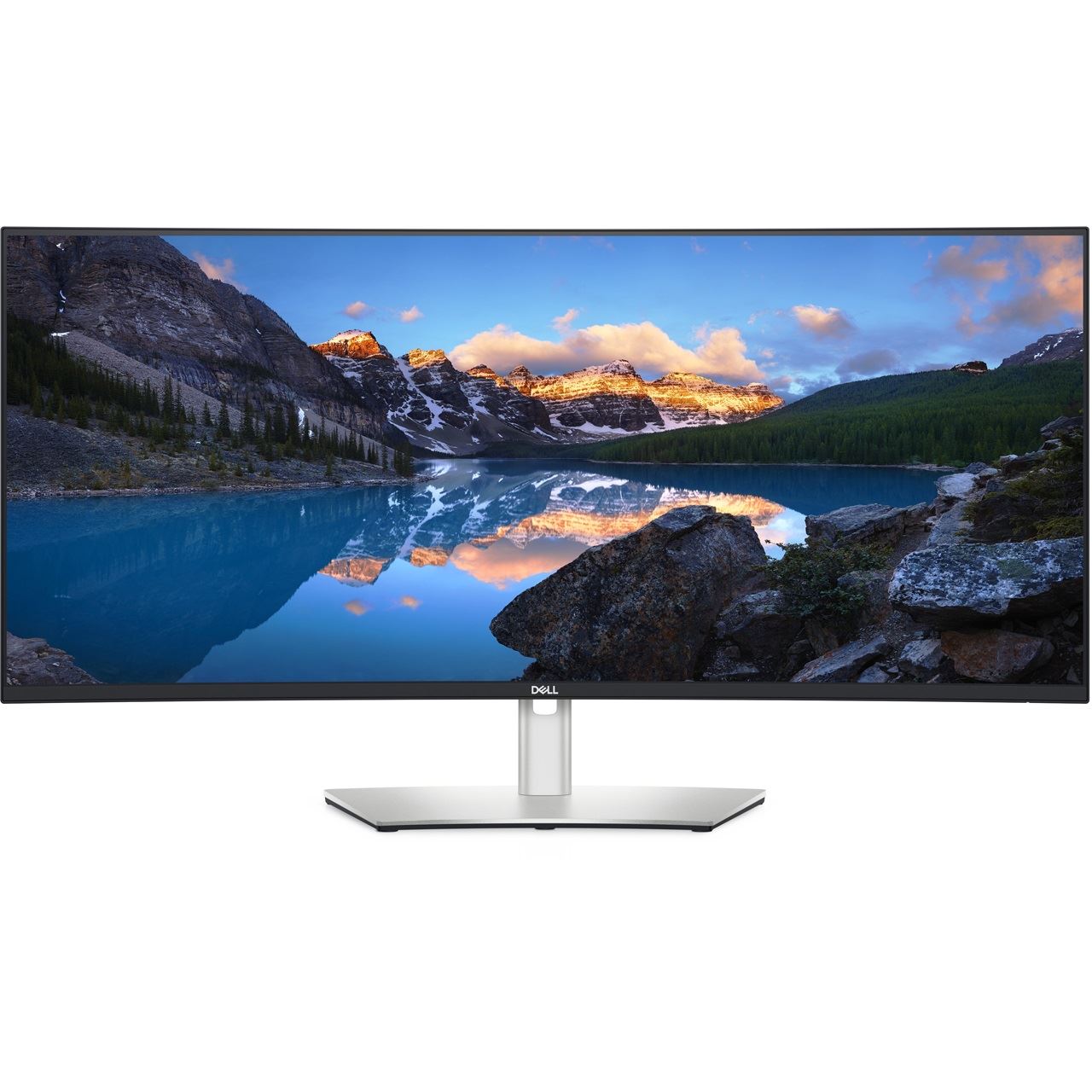 37.5" (95,25cm) Dell UltraSharp U3824DW schwarz/silber 3840x1600 1xDisplayPort 1.4 / 1xUSB-C 3.1 mit DisplayPort 1.4 / 2x HDMI 2.1
