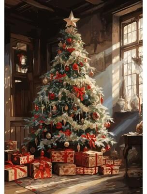 Inspired Living Vintage Santa Claus Canvas Print Christmas Wall Art For Holiday Home Decor 30x40cm c