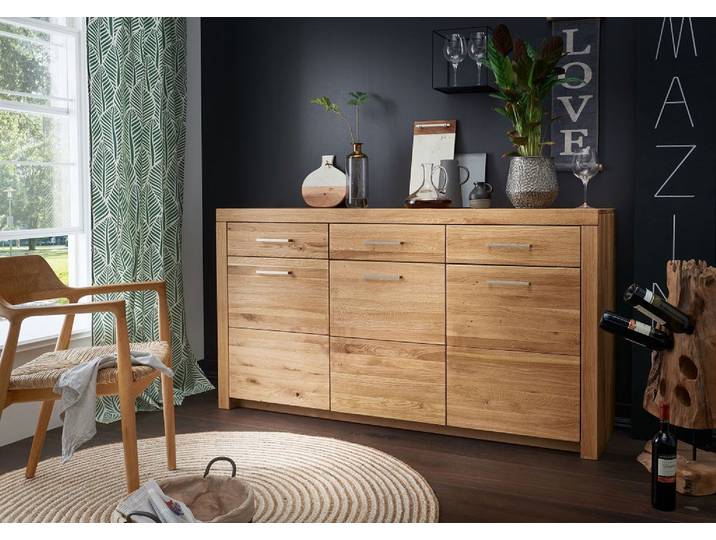 Sideboard 170x92cm 'Dover' Wildeiche geölt WZ-0169