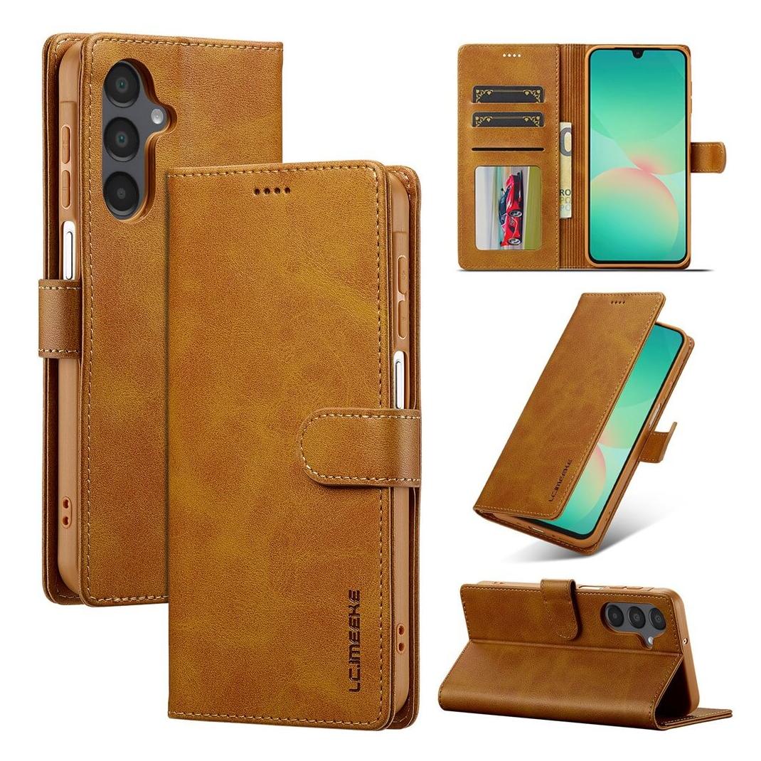 LC.Imeeke Galaxy A27 - Leder Etui Hülle (Samsung Galaxy A27) (76745196)