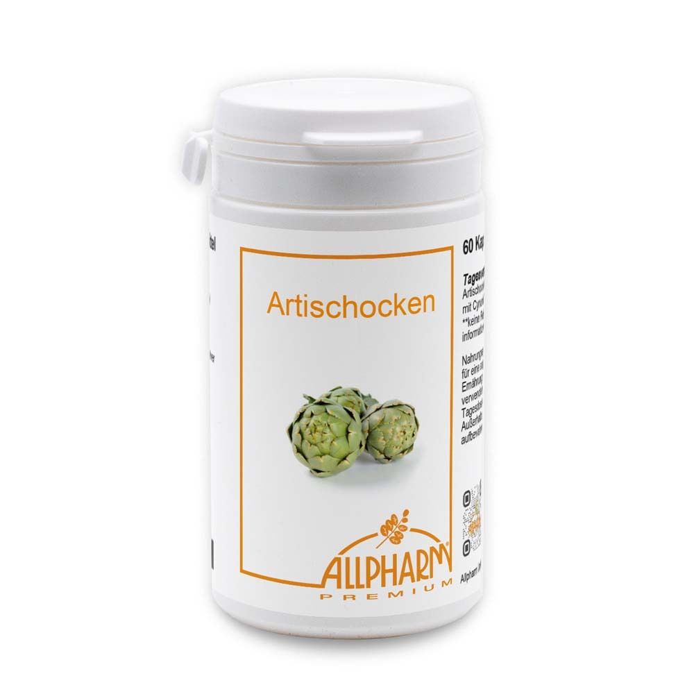 Artischocken Allpharm Premium Kapseln 60 St