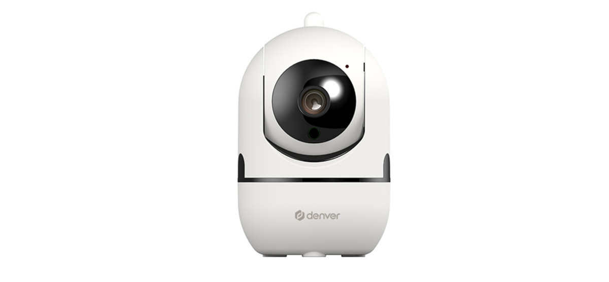 Denver IIC-172 Draadloze Beveiligings-IP-camera voor binnen, Wit, Koepelvormig