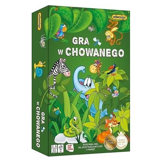 Adamigo Mini-Versteckspiel (Polnisch, 2 - 4 Spieler) (GXP-791726)
