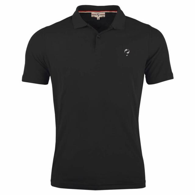Q1905 Polo shirt jl flag black