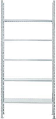 Fachbodenregal FBR 2200, Grundregal, 5 Böden, 1055 x 500 mm