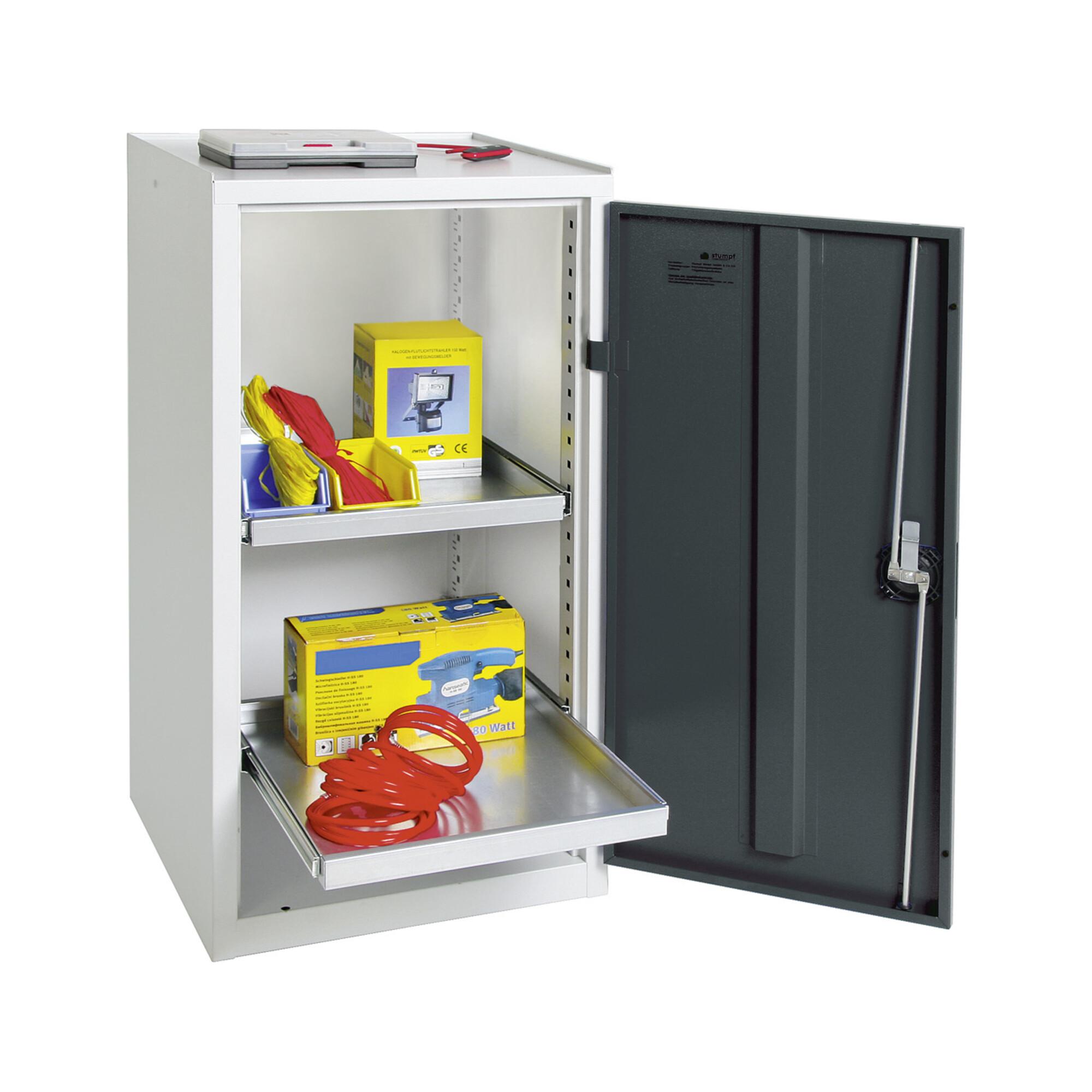 Stumpf Werkzeug- und Materialschrank 3000, RAL 7035/7016, 2 Wannen ; Stumpf Metall (3001571)