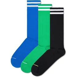 Solid Crew Socks 3-Pack Set Unisex Socken Mehrfarbig