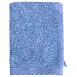 Karaca Chandler Modal Waschlappen, Blau, 16x22cm