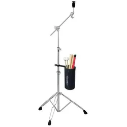 Pearl BC830 Galgen Beckenständer mit Stick-Halter, Instrumentenständer + Halter, Silber