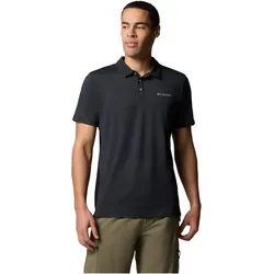 Columbia, Herren, Funktionsshirt, Tech Trail™ Utility Polo (M), Schwarz