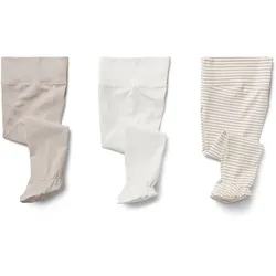 Tchibo - 3 Baby-Strampelhosen - Baby - Gr. 74/80 - hellbraun