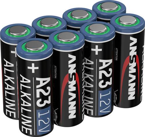 Ansmann A23 Spezial-Batterie 23A Alkali-Mangan 12V 8St.