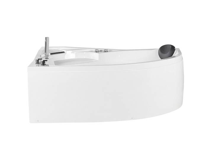 WHIRLPOOL-BADEWANNE mit LED 100x150x80 cm weiß Neiva