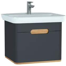 Vitra Sento Set 63 cm, 1 Lade, Anthrazit Matt, 60818 60818