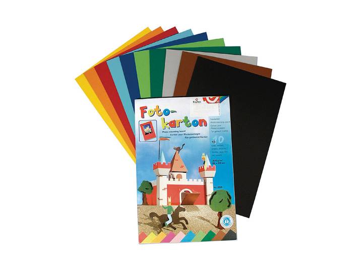 Rayher Fotokarton Block 22 × 33 cm 300 g/m² 10 Blatt