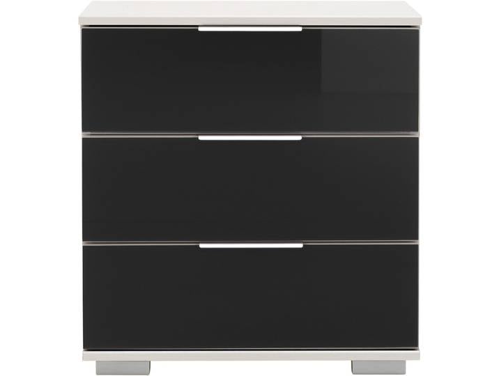 Nachttisch Peyton C schwarz Holzwerkstoff B 52 H 58 cm - Nachttisch