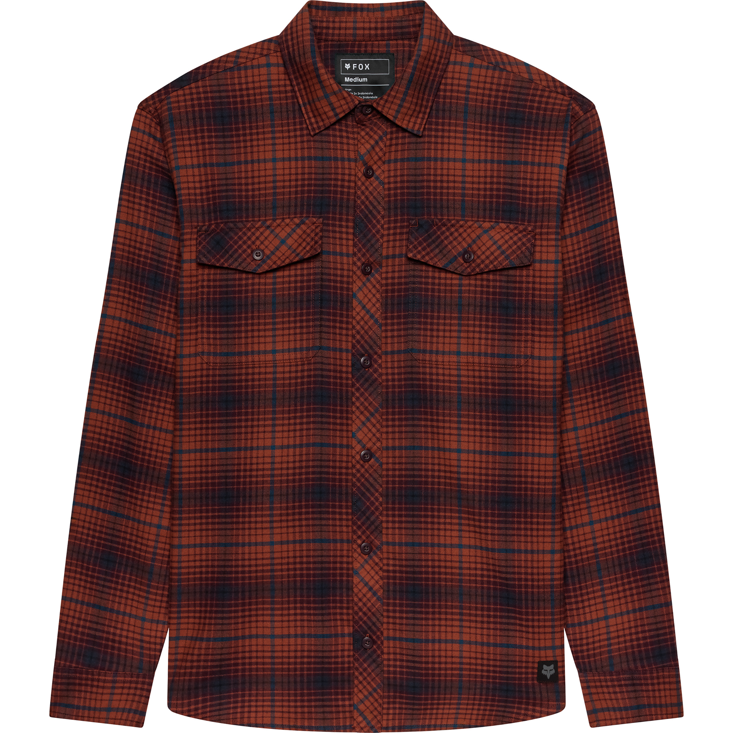 Fox Survivalist Core Flannel Herren Hemden rot Größe XXL Lifestyle Schnell trocknend