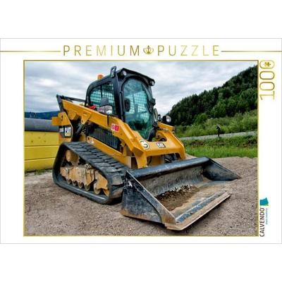 CALVENDO Puzzle Ein Motiv aus dem Kalender Baumaschinen - Maschinen auf der Baustelle 1000 Teile Puzzle quer | 1000 Teile Lege-Größe 64 × 48 cm