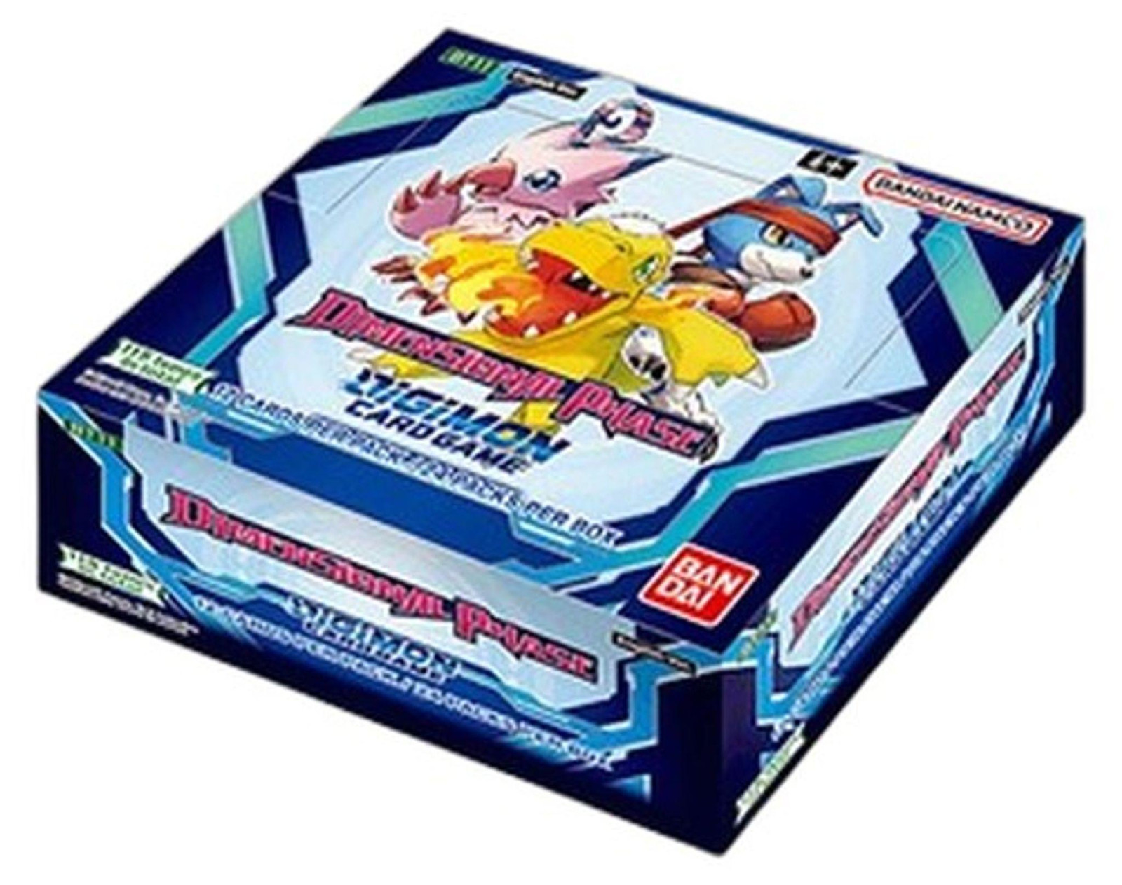 Bandai Digimon Dimensional Phase Booster Box
