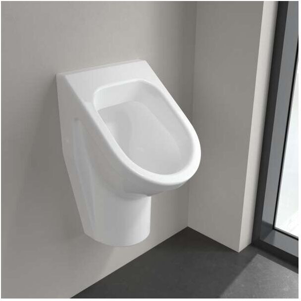 Villeroy und Boch Villeroy & Boch Architectura Absaugurinal 55742501 weiss, Zulauf verdeckt, Zielobjekt, Sieb