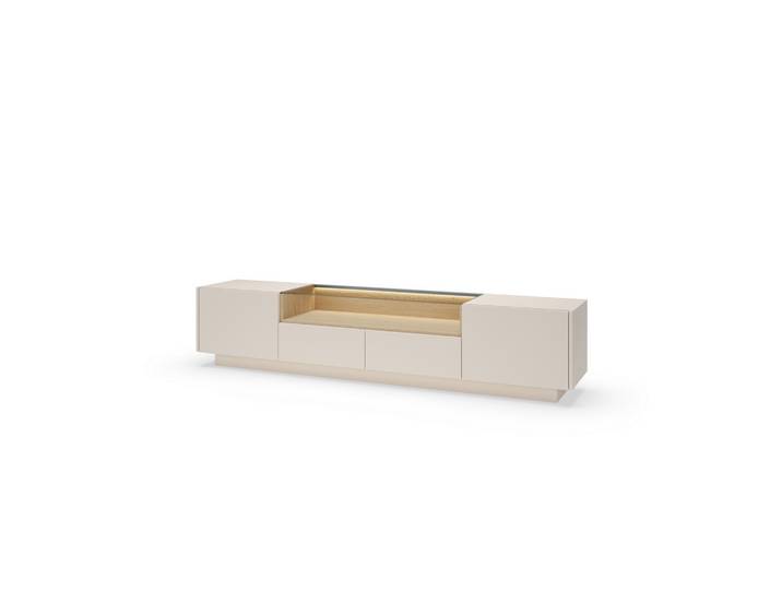 LOWBOARD PORTA 203/43,4/39,5 cm, Beige