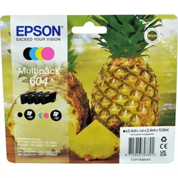 4 Epson Tinten C13T10G640 Multipack KCMY 604