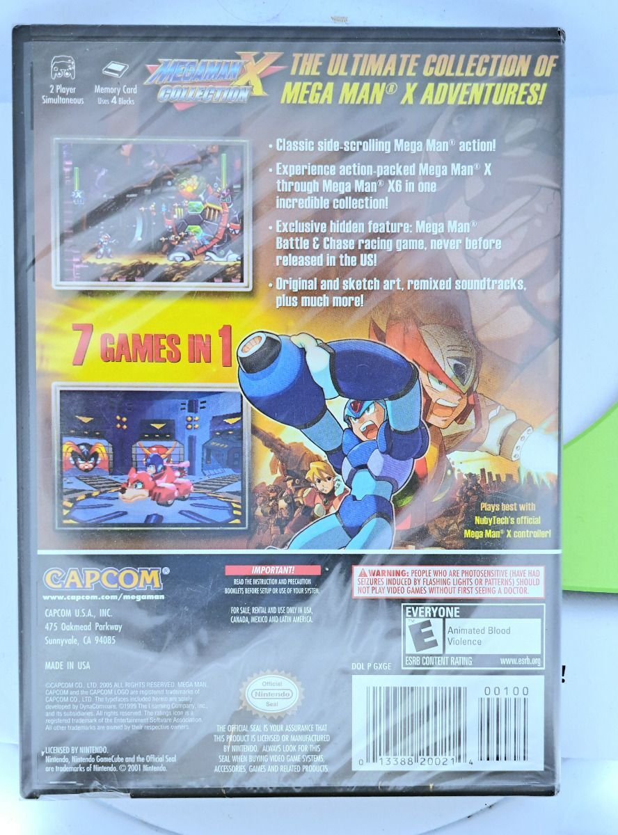 Mega Man X Collection (NIB) (USA) GC (Käytetty)