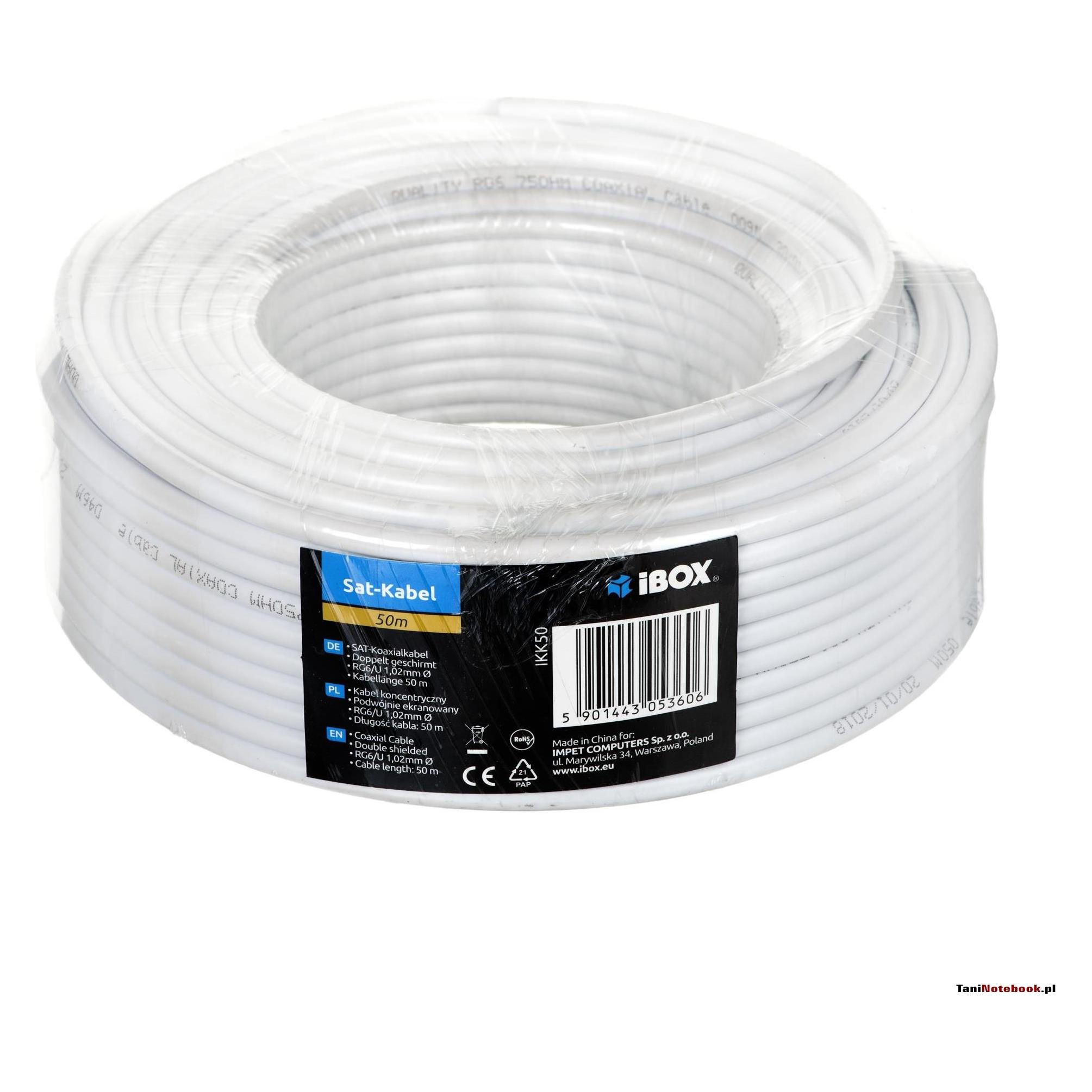 iBox Cable coaxial (SAT Kabel) (IKK50)