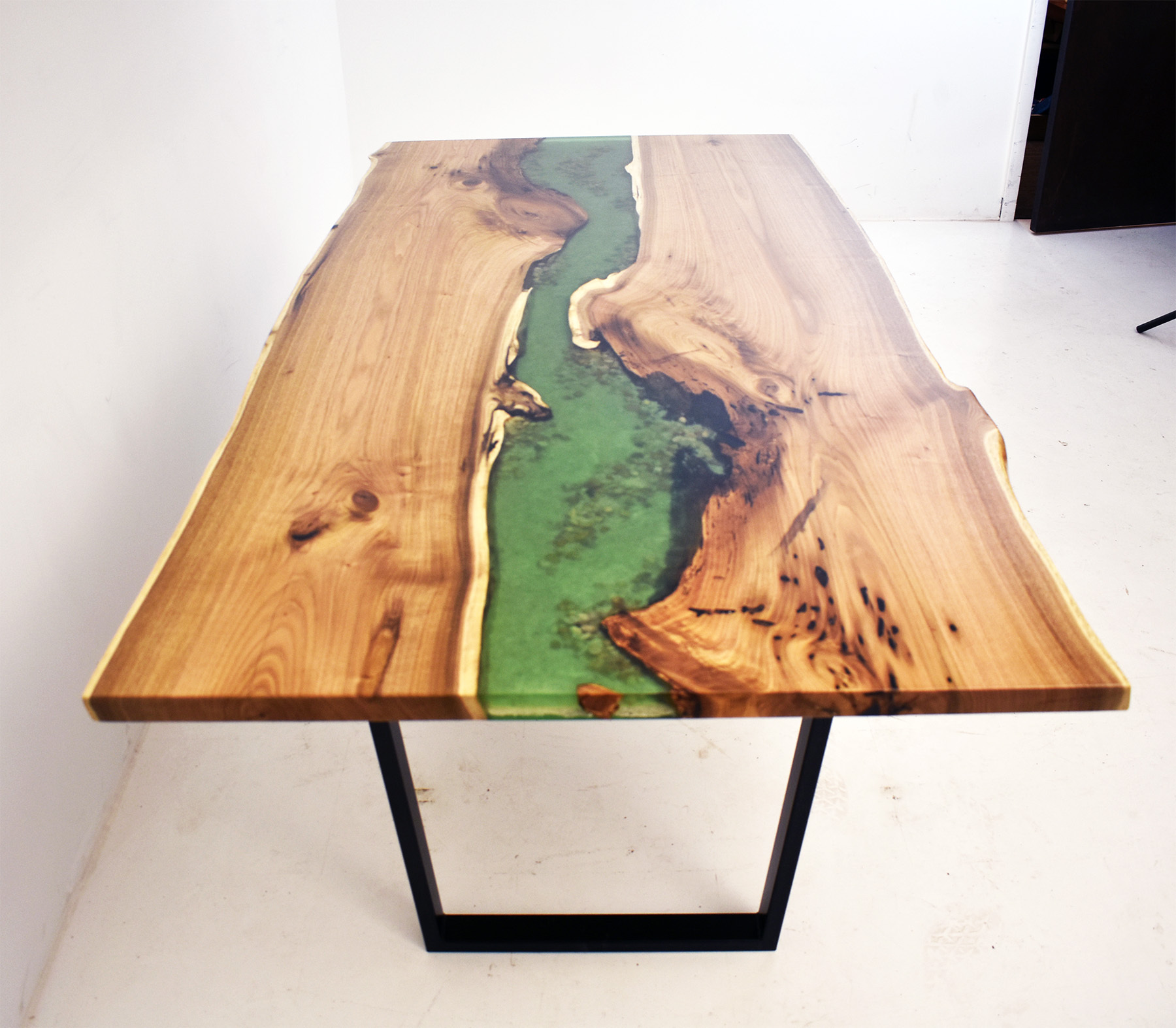 Esstisch Meer Wasser River Echtes Holz Flusstisch 200x90 Tische Epoxidharz