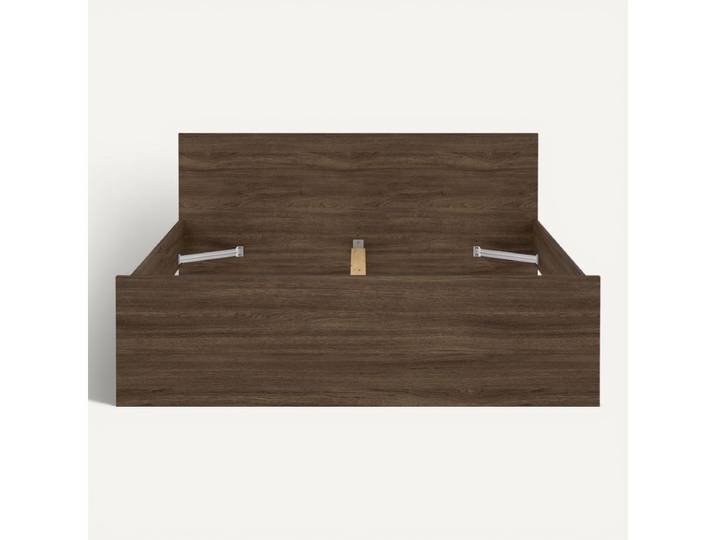 Lit 160x200 cm BEST imitation noyer