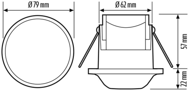 ESYLUX Präsenzmelder BASIC EXP#EB10431784)
