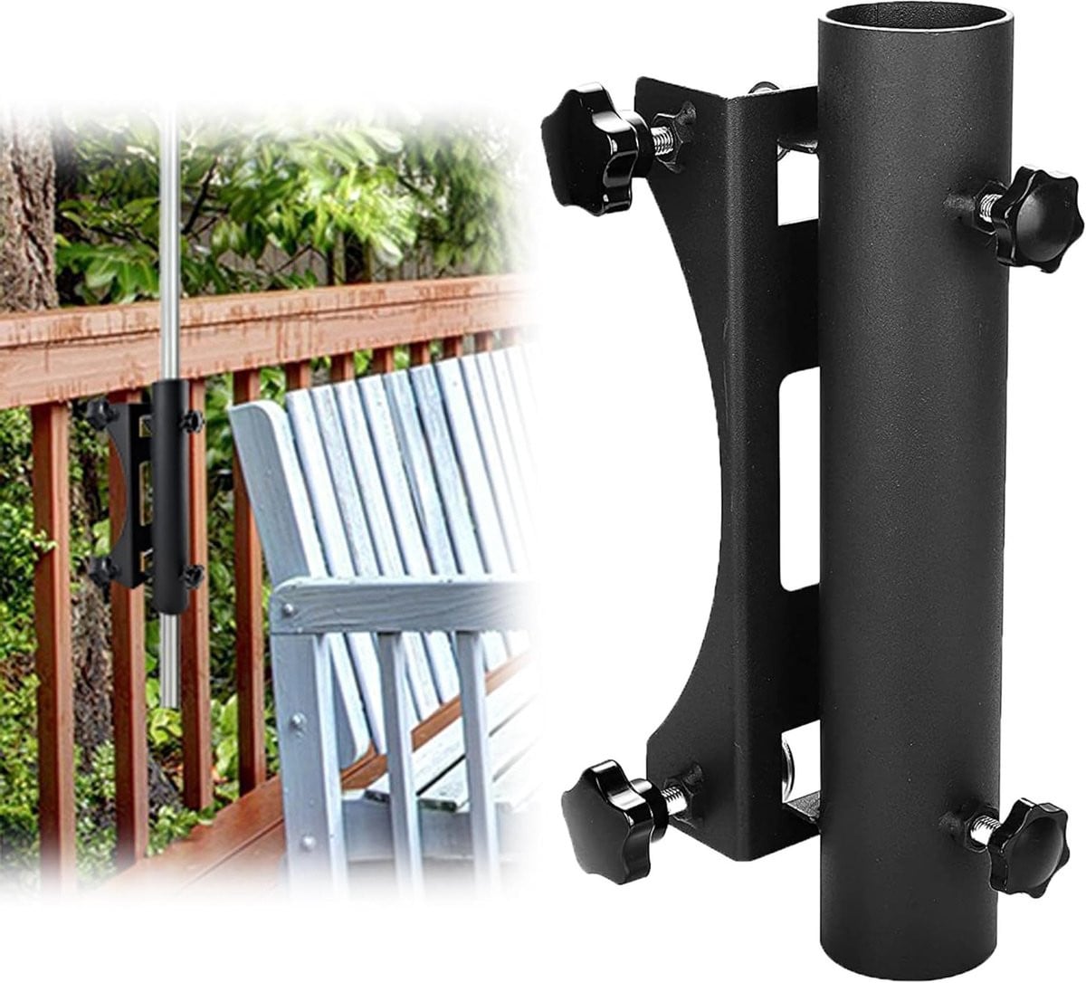 Parasolklem voor balkon - Universele parasolhouder