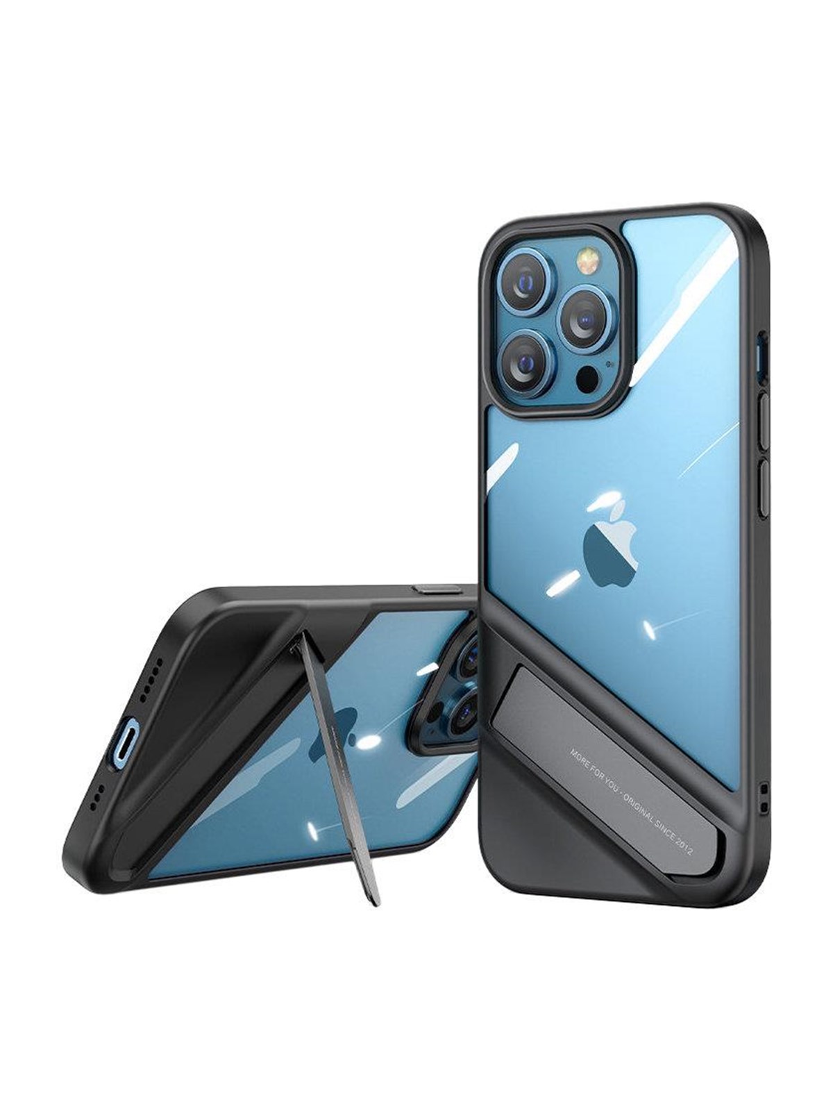 UGREEN 90153 Fusion Kickstand Hard cover case for iPhone 13 Pro - Black