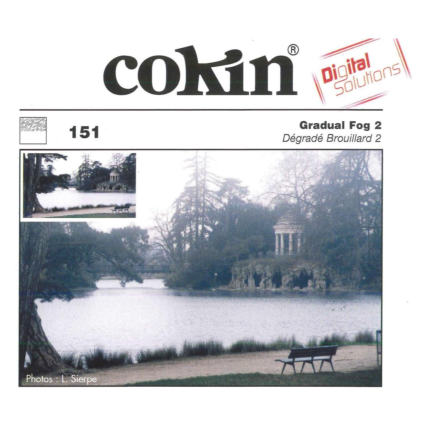 Cokin Filter A151 Verlauf Nebel 2 (67 mm, Effekt Filter, 100 mm) (WA1T151)